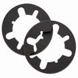Don-Jo AR-335 Conversion Plate, 3-1/2" Diameter, 11 Gauge Steel for Commercial Door Applications