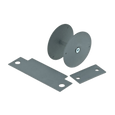 Don-Jo FPK-161 Steel Filler Plate Kit — 13 ga. (.095) Commercial Door Trim
