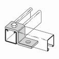 B-Line Eaton series strut fittings and accessories, 2.12" Height, 3.5" Length, 1.62" Width, .55lbs, Steel, Offset size 2-1/8 in, Two hole offset z sup