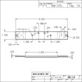 Don-Jo HR-110 Hinge Reinforcement 10" x 1-1/2" in 7 Gauge Steel