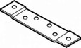 Don-Jo Don-Jo HR 130 Hinge Reinforcement 10"x 1-1/2", Steel Material DON-HR-130