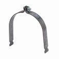 B-Line Eaton series strut pipe clamps and accessories, .12" height, 12.375" length, 1.25" width, 1000 lbs, Steel, Pre-assembled combination recess squ