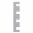 Don-Jo HS-050 Hinge Shim 4-1/2" x 1/2" in 16 Gauge Steel for Commercial Door Applications