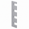 Don-Jo HS-080 Hinge Shim 4-1/2" x 1/2" Steel Filler Plate for Commercial Door Hinges