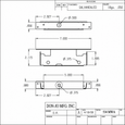 Don-Jo 534 MWA Metal-Wood Stud Combo Anchor 10" x 1-1/2" 18 Gauge Steel