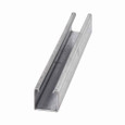 B-Line Eaton series strut channel, 1.62" channel height, 240" channel length, 1.62" channel width, 12 Gauge steel, B22 channel type, Stainless steel t