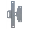 Don-Jo TL Temporary Lock Filler Plate 4-7/8" x 1-1/4" 13 Gauge Steel for Commercial Doors