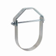 B-Line Eaton series clevis hanger, 2" height, 19.625" length, 18.625" width, Steel, Slide rite clevis hanger, Type 1, Zinc chromate, 14" pipe size, 1-