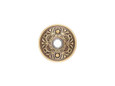 Emtek Emtek 2406 American Designer Brass Doorbell with Plate & Button - Lancaster Rosette EMTEK-2406