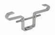 B-Line Eaton series beam clamps, Vertical adjustment provided in the clamp, Steel beam clamp, 1"-8 thread/rod size, Plain finish