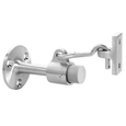 Rockwood 477 Door Stop with Keeper, 3-3/4" Projection, 2-1/4" Diameter Base, Plastic and Lead Anchor Fasteners
