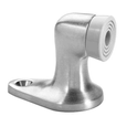 Rockwood 482 Door Stop, 2-1/8" Projection, 1-1/2" by 2-1/2" Base, Plastic and Lead Anchor Fasteners