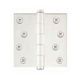 Emtek Emtek 91024 Residential Plain Bearing Hinges (Pair), 4" x 4" with 1/4" Radius Corners, Plated Steel EMTEK-91024