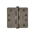 Emtek Emtek 92024 Heavy Duty Plain Bearing Hinges (Pair), 4" x 4" with 1/4" Radius Corners, Plated Steel EMTEK-92024