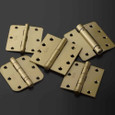 Emtek Emtek 92033 Heavy Duty Plain Bearing Hinges (Pair), 3-1/2" x 3-1/2" with 5/8" Radius Corners, Plated Steel EMTEK-92033