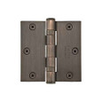 Emtek Emtek 94013 Heavy Duty Ball Bearing Hinges (Pair), 3-1/2" x 3-1/2" with Square Corners, Plated Steel EMTEK-94013