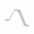 B-Line Eaton series strut fittings and accessories, 2.37" Height, 7.62" Length, 1.62" Width, 1.10lbs, Steel, Wall ladder bracket, Electro-plated zinc