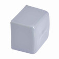 B-Line Eaton series strut fittings and accessories, 1.62" Height, 1.25" Length, 1.62" Width, .3lbs, Steel, For b22 and b11, Plastic end cap, Yellow