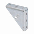 B-Line Eaton series strut fittings and accessories, 5.37" Height, 5.81" Length, 1.87" Width, 1.97lbs, Steel, Universal shelf bracket | Welded, DURA GR
