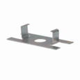 B-Line Eaton series acoustical tee and t-bar fasteners, Acoustical tee, 1" Height, 1" Length, 1" Width, 0.088lbs, 0.38", T-bar spacers, Zinc plated