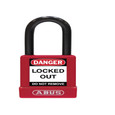 ABUS ABUS 76/40 Plastic-covered Aluminum Core Padlock, 1/4" Shackle dia., 1 37/64 Width ABU-76/40