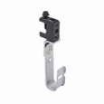 B-Line Eaton series data and low support fasteners, 360° rotation, Cable to beam fastener, Beam mount, 1/2" Flange thickness, 3/4" Hook, 1 J-hook, Pr