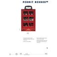 ABUS ABUS Permit Redbox - 20-Lock Capacity, Powder Coated Steel ABU-B810