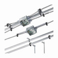 B-Line Eaton series fastener hardware and accessories, Steel, 3/8" X 3/8", Deck hanger bracket
