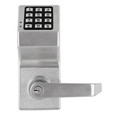 Alarm Lock Alarm Lock DL5200 Series - Double Sided Pushbutton Cylindrical Lock, US26D-Satin Chrome Finish ALA-DL5200