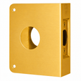 Don-Jo 8-CW 8 CW Wrap Around Plate 4-1/4" x 4-1/2" with 2-3/4" Backset for 1-3/4" Doors