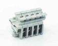 B-Line Eaton series accessories, 12, AW-14 series, Channel mount, Console accessories, #18-#8 medium-duty channel terminal block