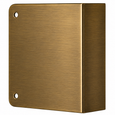 Don-Jo 80-CW 80 Blank Wrap Around Plate 4-1/4" x 4-1/2" with Trim Screws