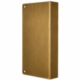 Don-Jo 90-CW 90 CW Blank Wrap Around Plate 5" x 12" for 1-3/4" Doors with Trim Screws