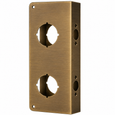 Don-Jo 151 VF Wrap Around Plate 4" x 9" with 3-5/8" CTC and Flat Front for Double Lock Combinations