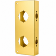Don-Jo 151 VF Wrap Around Plate 4" x 9" with 3-5/8" CTC and Flat Front for Double Lock Combinations