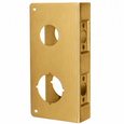 Don-Jo 484 Wrap Around Plate for Double Lock Combination Locksets, 4-1/4" x 9", 2-3/4" Backset, 1-3/4" Door