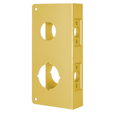Don-Jo 486 CW Wrap Around Plate 4-1/2" x 12" for Double Lock Combination Locksets