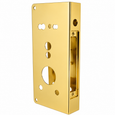 Don-Jo 504CO-CW Wrap Around Plate 5-1/8" x 16-3/8" for Schlage CO Series Mortise Locksets, 2-3/4" Backset, 1-3/4" Door