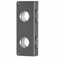 Don-Jo 943 Wrap Around Plate 4-1/4" x 9" for Double Lock Combination Locksets with 2-3/4" Backset and 1-3/4" Door