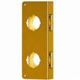 Don-Jo 943 Wrap Around Plate 4-1/4" x 9" for Double Lock Combination Locksets with 2-3/4" Backset and 1-3/4" Door