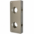 Don-Jo 943 VF Wrap Around Plate 4-1/4" x 9" Flat Front for Double Lock Combinations