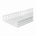 B-Line Eaton series Flex tray wire basket tray, Reended for exterior and corrosive applications, Hot-dip galvanized, Steel, 143.3" actual area inside