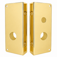 Don-Jo 9050 CW Wrap Around Plate 5-1/8" x 12" with 2-3/4" Backset for Select Schlage Mortise Locks