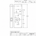 Don-Jo E2000-CW Wrap Around Plate 5-1/8" x 15" for Kaba E2000 Series Electronic Locks