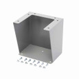 B-Line Eaton series bolt on accessories, ANSI 61 gray polyester powder coated, Steel, Bolt-on accessories, 16" X 14.06" floor stand kit