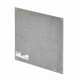 B-Line Eaton series panels and panel accessories, White powder coated, Stainless steel, Fits enclosures 12" X 10", Panels and panel accessories, Small