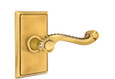 Emtek Emtek Designer Brass Leverset - Rope Lever, Passage Set EMTEK-DESIGNER-LEVERSETS-ROPE-PASSAGE