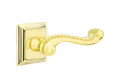 Emtek Emtek Designer Brass Leverset - Rope Lever, Passage Set EMTEK-DESIGNER-LEVERSETS-ROPE-PASSAGE