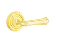Emtek Emtek Designer Brass Leverset - Wembley Lever, Passage Set EMTEK-DESIGNER-LEVERSETS-WEMBLEY-PASSAGE