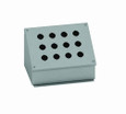 B-Line Eaton series push button enclosures, 9.5" height, 7.88" length, 8.5" width, 12, Hinged cover, PBC enclosure, Surface mounted, Small single doo